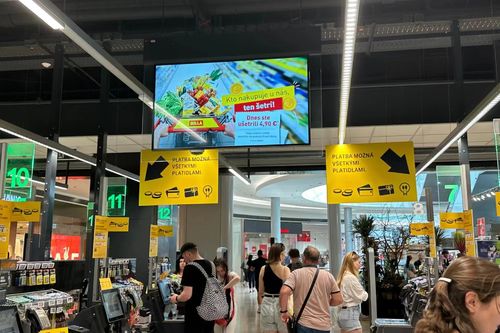 Nieuwste bedrijfsoplossingen over Inhoudelijk hangend bord voor supermarkten