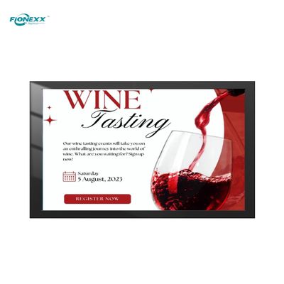 Goede prijs 55 inch zwart AD-bord Buiten Fanless Wandgebouwde Digitale Signage online