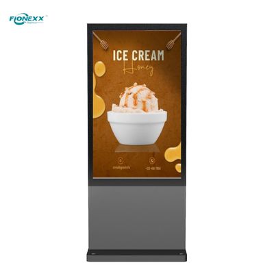 Goede prijs AD-bord zonder ventilator Outdoor Digital Totem 86' Digital Signage Aluminiumprofiel online