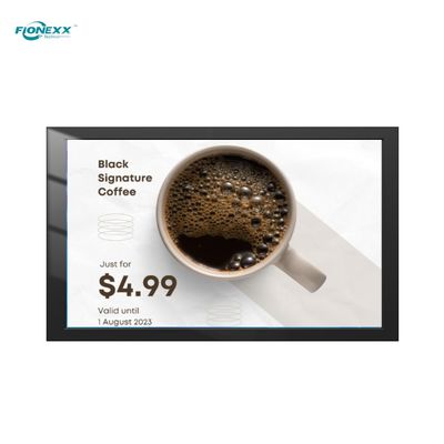 Goede prijs Wifi/RJ45-netwerk 75 inch Zwarte ramen Buiten Fanloos Wandgebouwde Digitale Signage met Resolutie 3840*2160 online