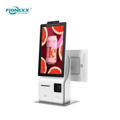 Goede prijs 15.6 inch Double Touch Screen Self Service POS kiosken online