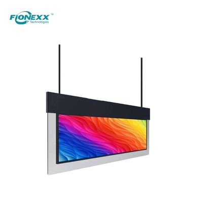 Goede prijs 43 inch Ultra Slim Dual Side Hanging Display Landscape Display 700nits + 700nits online