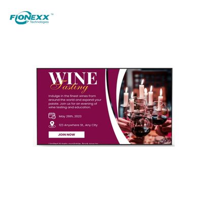 Goede prijs 49 inch 1080P Windows Single-Sided Signage met 2000nits Hoge helderheid in zwart online