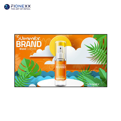 Goede prijs 8mm Bezel QLED Monitor Android LCD Digital Signage Display Kiosk voor 4K Video Wandmontage Advertenties online