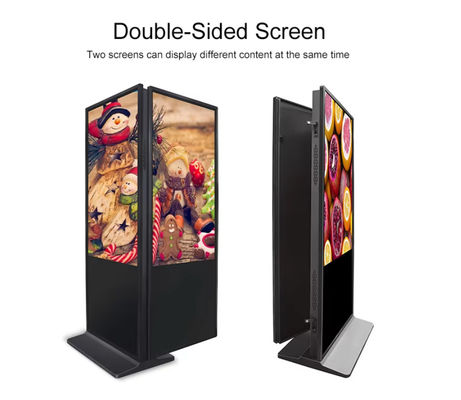 Goede prijs AD/Windows/Android-oplossing LCD-vloerstandaard Commerciële reclame videospeler voor digitale signage en display binnen online