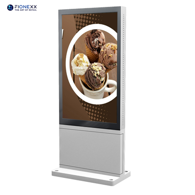 Goede prijs Weerbestendige vloer staande lcd reclame speler 65 inch buitenkiosk display online