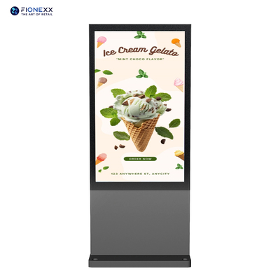 Goede prijs Android 11.0 Verticaal Digitaal Signage Display Buiten 86 inch online