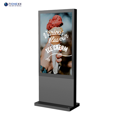 Goede prijs 65' Digitaal signage display Digitaal totem display 3840*2160 vloer gemonteerd online