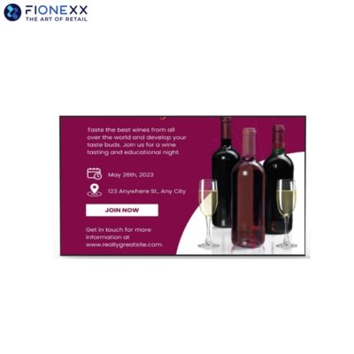 Goede prijs 49 inch 1080P Windows Single-Sided Signage met 2000nits Hoge helderheid in zwart online