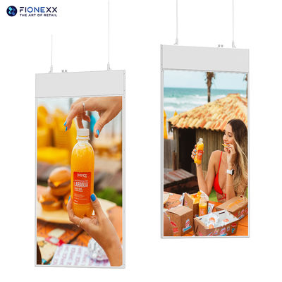 Goede prijs 43/49/55 inch 700+700nits Double-sided Signage TFT LCD 1080p Wit online