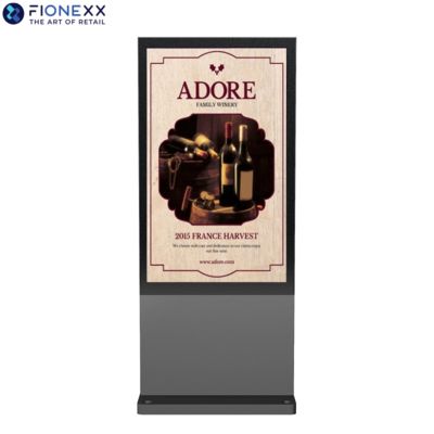 Goede prijs Energiezuinige 49 inch digitale outdoor totem voor de straat buiten hoge kwaliteit reclame scherm online