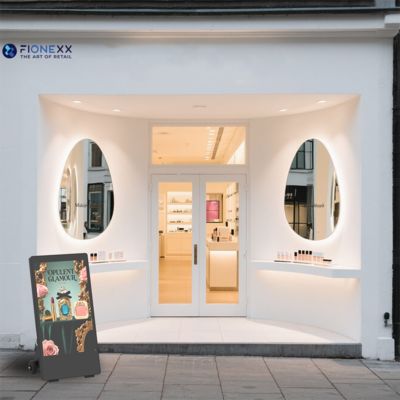 Goede prijs Buiten IP65 op batterij aangedreven digitale borden 43 inch waterdichte lcd-schermen poster online