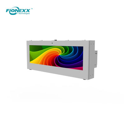 Goede prijs 3000 cd/m2 Busstop Digitaal borden Stretched 58.4 Inch Touch panel Optioneel online