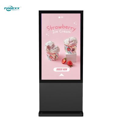 Goede prijs 49 inch Zwart Android Outdoor Verticaal Digitaal Totem zonder ventilator online