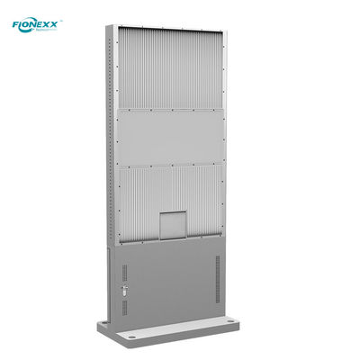 Goede prijs Duurzaam 75 inch Outdoor Digitaal Totem Zilveren Schelp glad uiterlijk online
