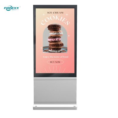 Goede prijs 86 inch Digital Signage Board Outdoor Digital Advertising Display Resolutie 3840*2160 online