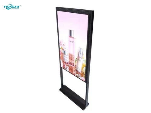 CE 4000nits LCD-vensterbeeldschermen Vrij staand venster Digitaal bord