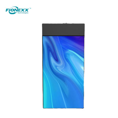 Goede prijs 43 inch Ultra Slim Dubbelzijdig Hangend LCD Display Verticaal Digitaal Display 700nits + 700nits online