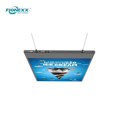 Goede prijs Dubbelzijdig TFT LCD 1080p Hangend Digitaal Signage 43/49/55 inch Zwart 700+700nits online