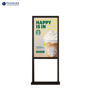 Goede prijs Innenvloer Standing H Type 43 inch Digitaal Display Totem online