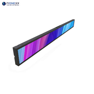23.1 inch Schap Rand Retail Digitaal Signage In Store Digitaal Scherm WiFi Netwerk