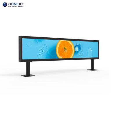 Dubbelzijdig 24 inch Stretched Bar Lcd Panel 1920x360 Banner Style