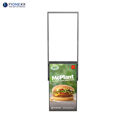 Aanpassing 55 inch LCD-vensterdisplays met slimme temperatuurregeling