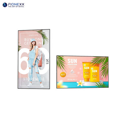43 inch Ultra Thin LCD Display Indoor Digital Signage 20 mm dik