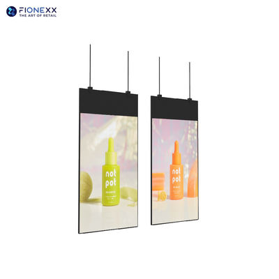 37-inch Super Slim Dual-Sided LCD Display met geïntegreerde plafondmontageoplossing