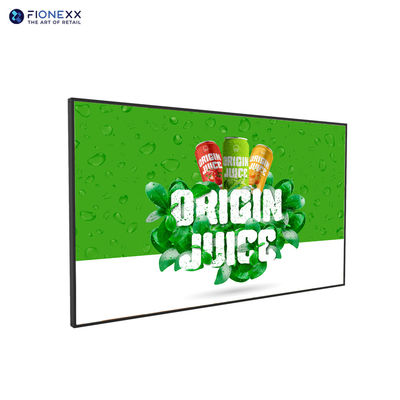QLED 4K 65 inch LCD-display Wandmontage LCD-paneel 700nits Helderheid