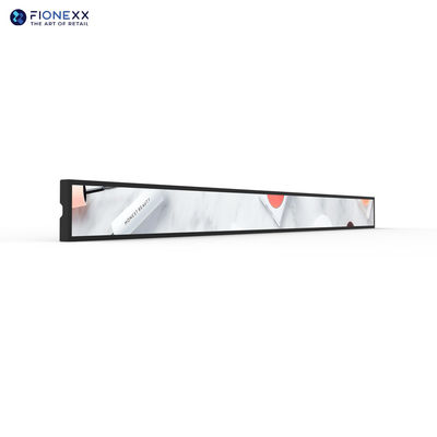 Android-oplossing Stretched LCD-scherm 400nits Helderheid 37,8 inch Rack Edge Display
