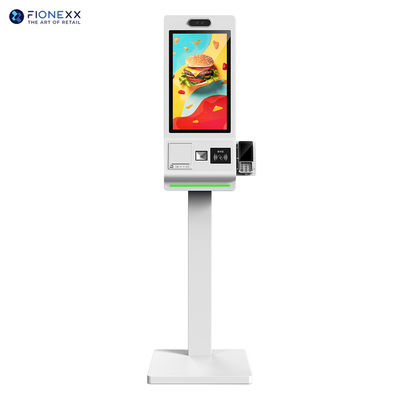 23.6 inch selfservice kiosken met QR-scanner en thermische printer voor fastfood en detailhandel