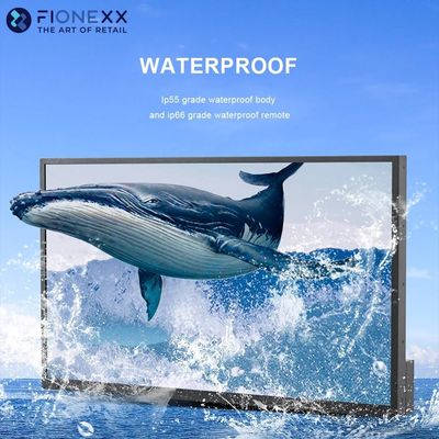 Full Sun IP55 Waterdicht QLED TV 2000nit 3500nits 4k TV HD All Metal Housing Outdoor TV