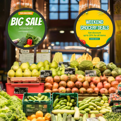Lcd reclame digitale poster voor winkel