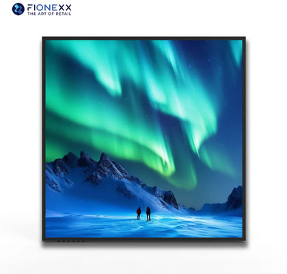 Hoogcontrast vierkant LCD-scherm Retail Digitaal signage Wandmontage Reclame Display Monitor