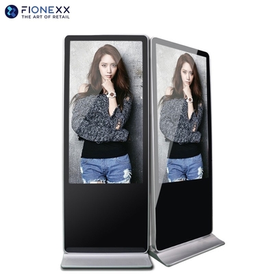 Hoogresolutie 1920*1080 Werkplayer voor vloerstand Lcd Touch Screen Totem Ad Display voor digitaal signage