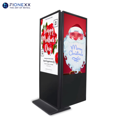 1920*1080 Resolutie LCD Reclame Display Digital Signage Slimme Kiosk Verticale Totem Vloerstaande Touchscreen