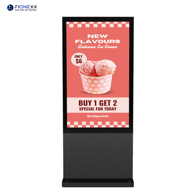 Goede prijs Android Video Lcd Advertising Player Equipment Indoor Totem Digitaal Touch Signage Display online