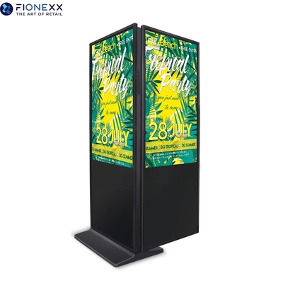 Digitaal signage Smart Kiosk Verticaal Totem Floor Staande Touch Screen LCD Advertentie Display met snelle 6ms Reactietijd