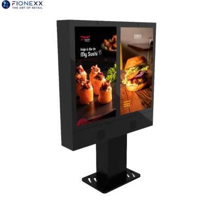Goede prijs Rij door middel van digitale borden 55 inch*2 online