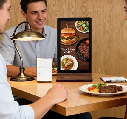 Goede prijs Signage LCD Display 11,6 inch Draagbaar Digitaal Scherm Met 1920x1080 Resolutie Draagbaar Batterijgevoed LCD Display online