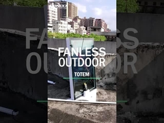 55 inch 2500Nits Fanless Outdoor Totem Signage LCD Display