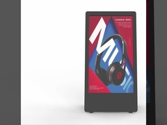 IP65 Buitenbatterij aangedreven digitale borden Batterij aangedreven digitale borden 43 inch