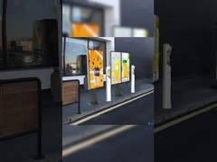 Rij door middel van digitale borden