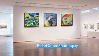 1:1 Perfect vision vierkant LCD-scherm