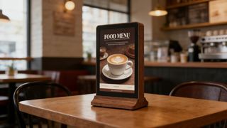 Draagbaar LCD-scherm op batterijen